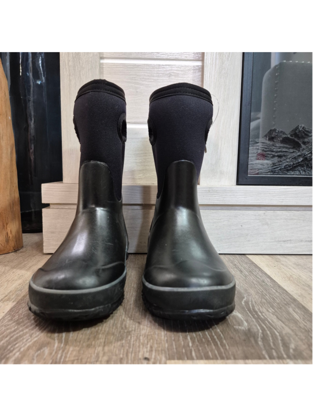 Kids Bogs Waterproof Winter Boots, Black sz 13 - Picture 5 of 9